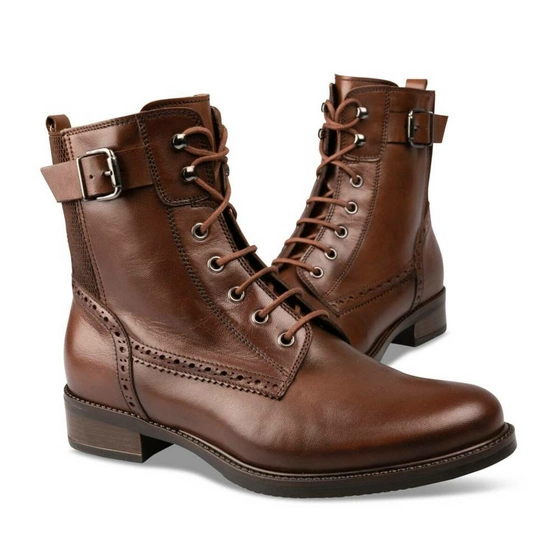 Bottines MARRON MEGIS ELEGANT