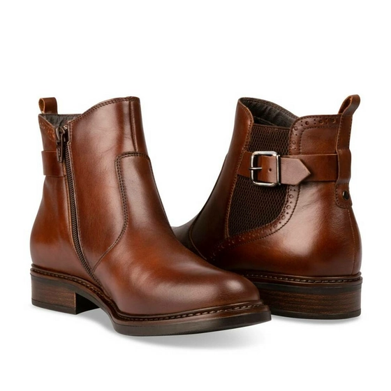 Bottines MARRON MEGIS ELEGANT