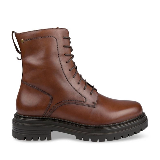 Bottines COGNAC SINEQUANONE