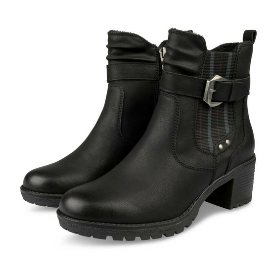 Bottines NOIR RELIFE