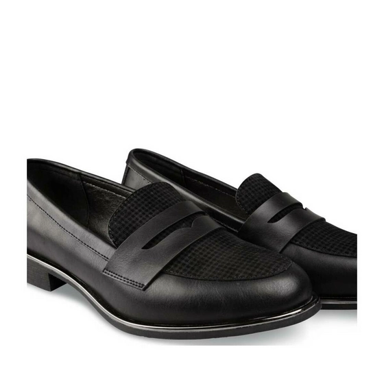 Mocassins NOIR VIA DONNA