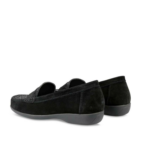 Mocassins NOIR NEOSOFT FEMME CUIR