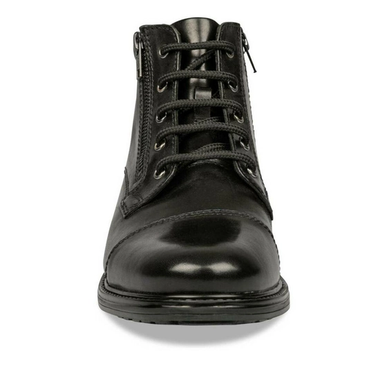 Bottines NOIR DENIM SIDE CUIR