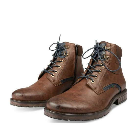 Bottines MARRON DENIM SIDE