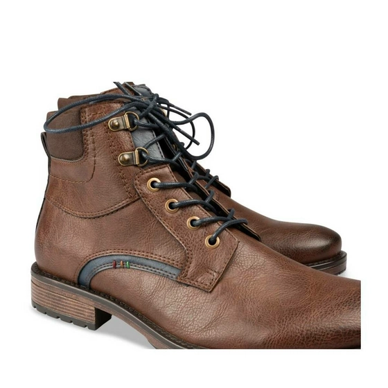 Bottines MARRON DENIM SIDE