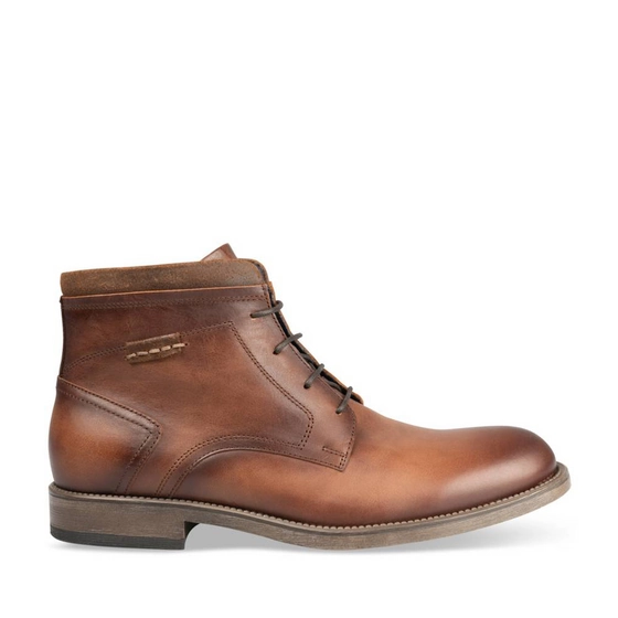 Bottines MARRON B-BLAKE CUIR