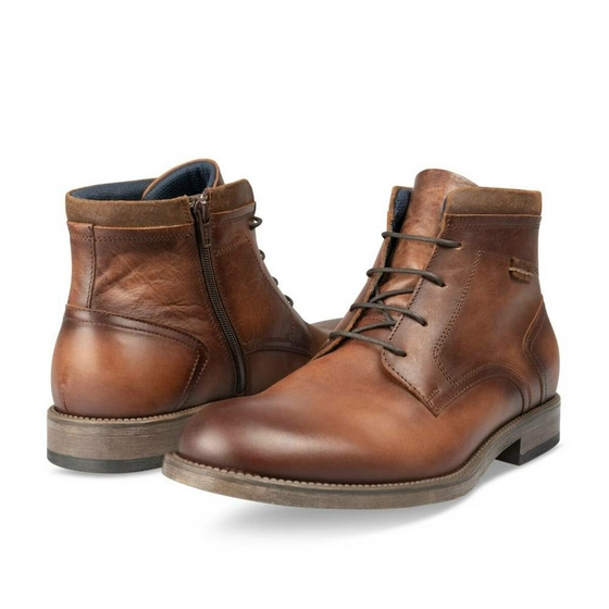 Bottines MARRON B-BLAKE CUIR