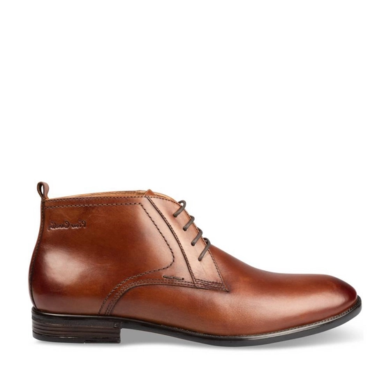 Bottines COGNAC PIERRE CARDIN