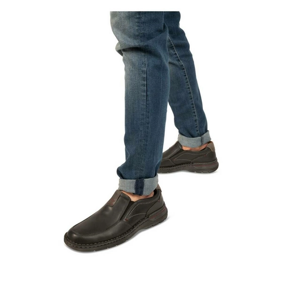 Mocassins ZWART NEOSOFT HOMME LEER