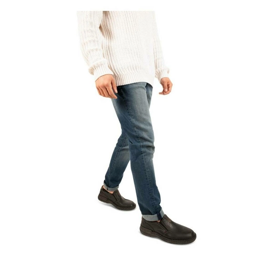 Mocassins ZWART NEOSOFT HOMME LEER