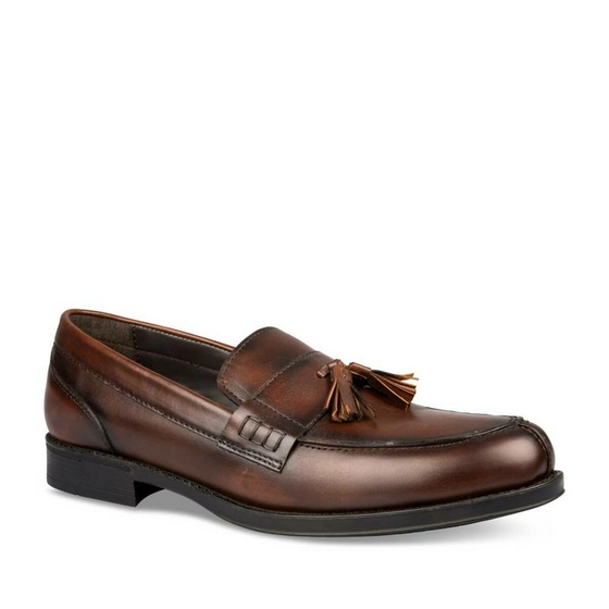 Mocassins KASTANJEBRUIN NEOSOFT HOMME CUIR