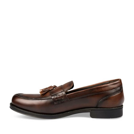 Mocassins KASTANJEBRUIN NEOSOFT HOMME CUIR