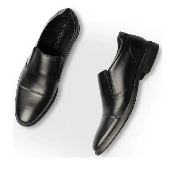 Mocassins NOIR NEOSOFT HOMME CUIR