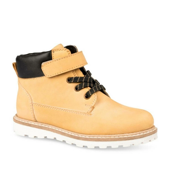 Bottines JAUNE CHARLIE & FRIENDS CUIR