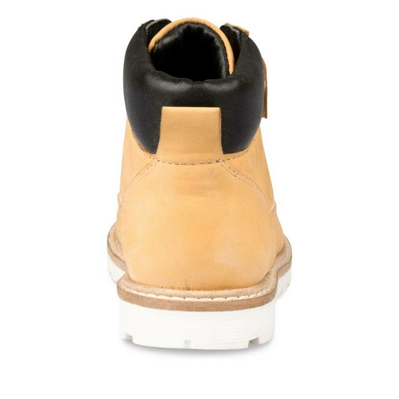 Bottines JAUNE CHARLIE & FRIENDS CUIR