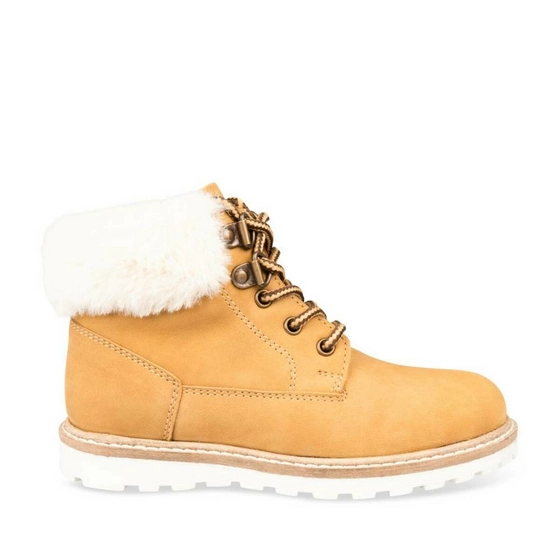 Bottines JAUNE CHARLIE & FRIENDS CUIR