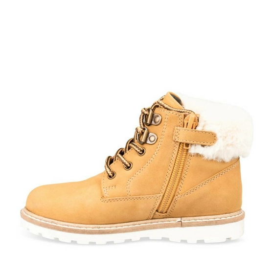 Bottines JAUNE CHARLIE & FRIENDS CUIR