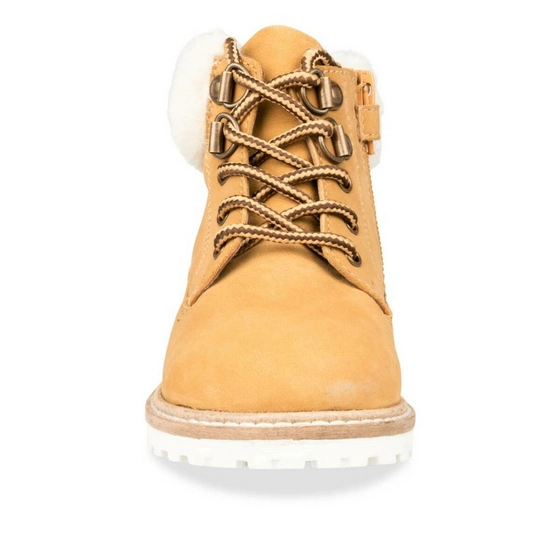 Bottines JAUNE CHARLIE & FRIENDS CUIR