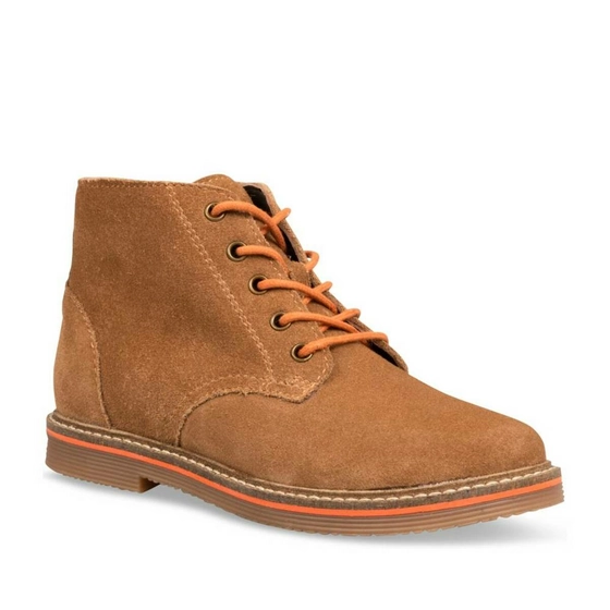 Bottines COGNAC TAMS CUIR