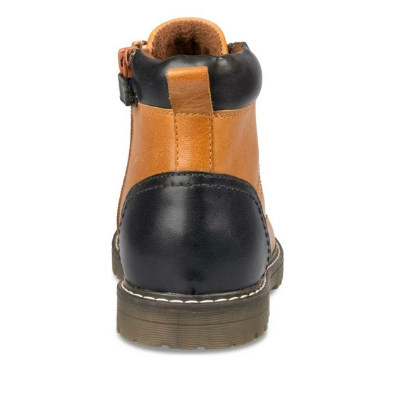 Bottines COGNAC TAMS CUIR