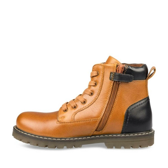 Bottines COGNAC TAMS CUIR