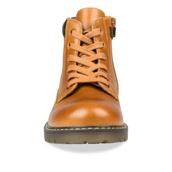 Bottines COGNAC TAMS CUIR