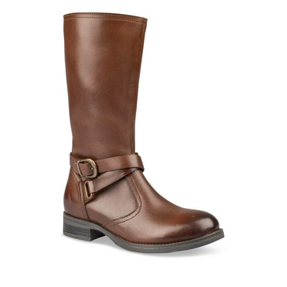 Bottes MARRON LOVELY SKULL CUIR