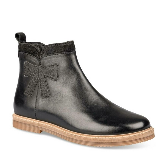 Bottines NOIR LOVELY SKULL CUIR