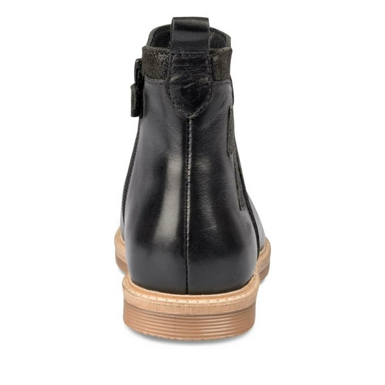 Bottines NOIR LOVELY SKULL CUIR