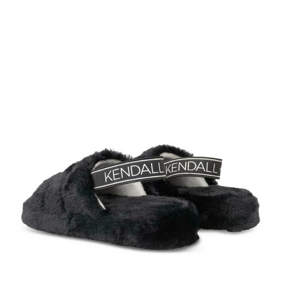 Pantoffels ZWART KENDALL+KYLIE