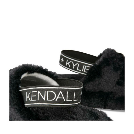 Pantoffels ZWART KENDALL+KYLIE