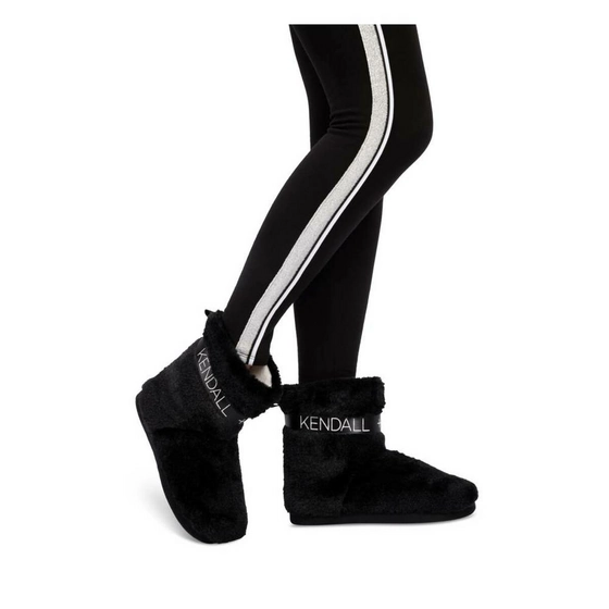 Chaussons bottines NOIR KENDALL+KYLIE