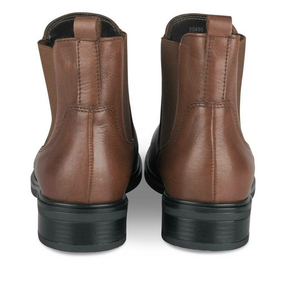 Bottines COGNAC MEGIS ELEGANT