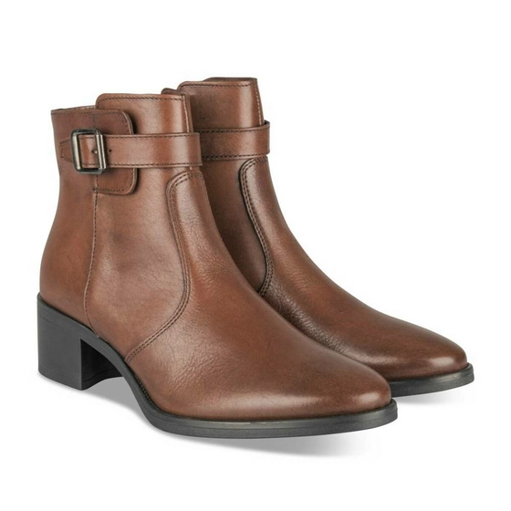 Bottines MARRON MEGIS ELEGANT