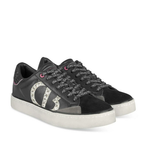 Sneakers ZWART COTTON BELT