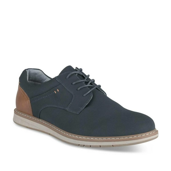 Sneakers BLAUW DENIM SIDE