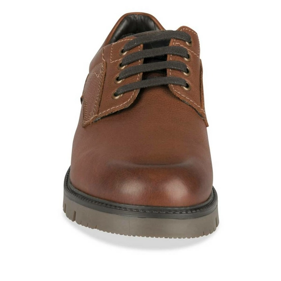 Derbies MARRON MEGIS CASUAL