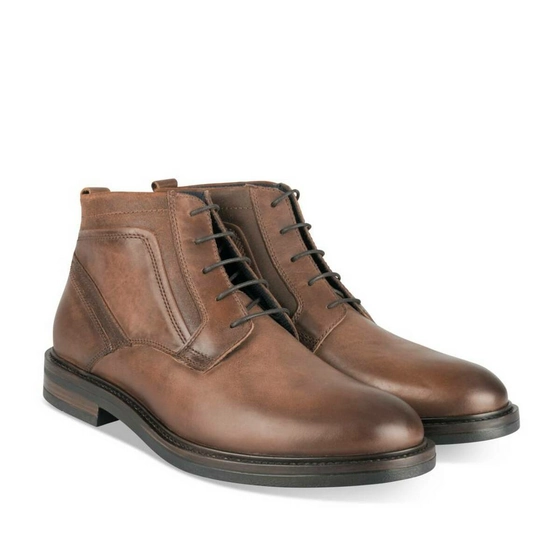 Bottines MARRON MEGIS CASUAL