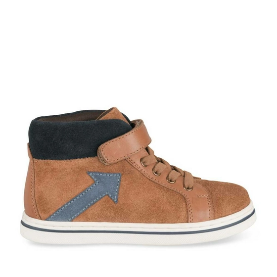 Bottines COGNAC MEGIS KIDS