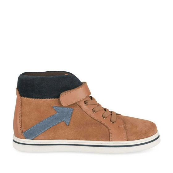 Bottines COGNAC MEGIS KIDS