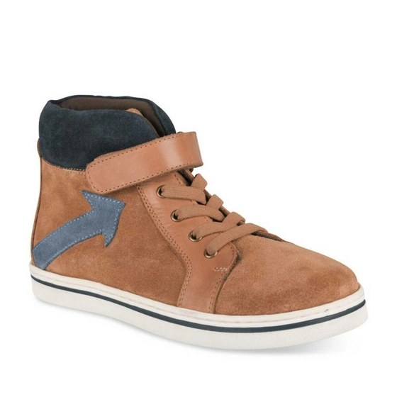 Bottines COGNAC MEGIS KIDS