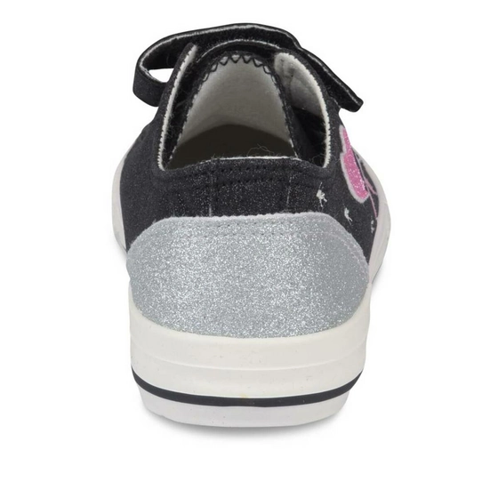 Sneakers ZWART LOVELY SKULL