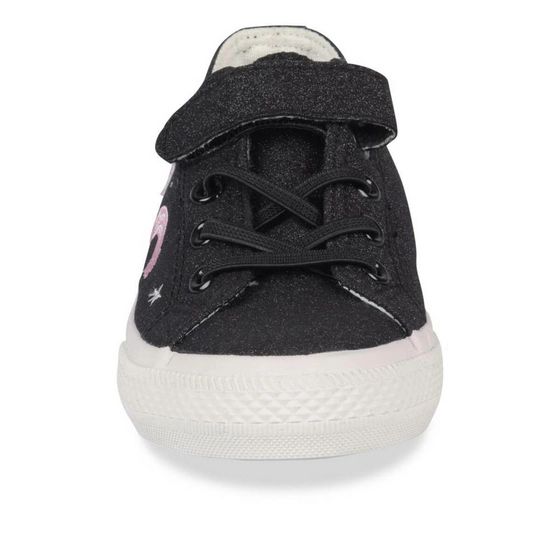 Sneakers ZWART LOVELY SKULL