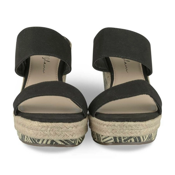 Slippers ZWART LADY GLAM