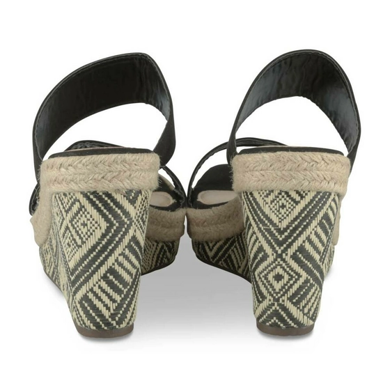 Slippers ZWART LADY GLAM