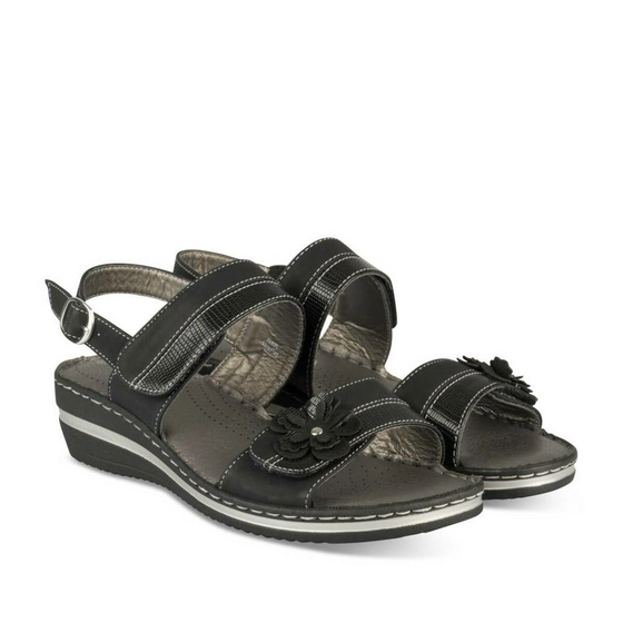 Sandalen ZWART EVITA