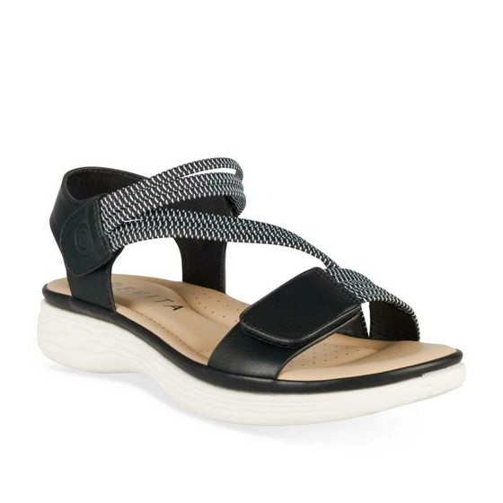 Sandalen ZWART EVITA