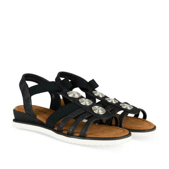 Sandalen ZWART EVITA