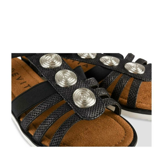 Sandalen ZWART EVITA