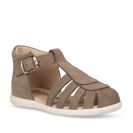 Sandales BEIGE CHARLIE & FRIENDS CUIR